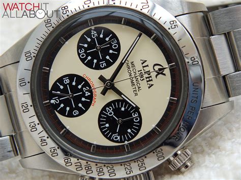 alpha chronograph paul newman.